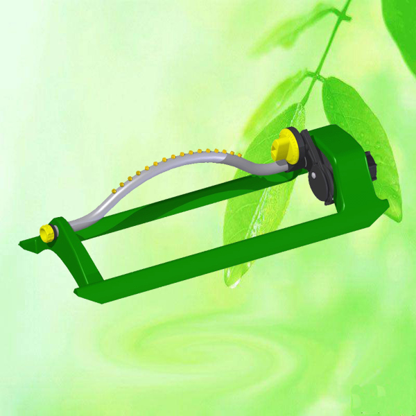 China Lawn Watering Oscillating Sprinkler W/ Brass Jets HT1050D China factory supplier manufacturer