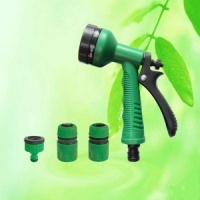 China 4pcs Plastic Hose Spray Water Nozzle Gun Set HT1326