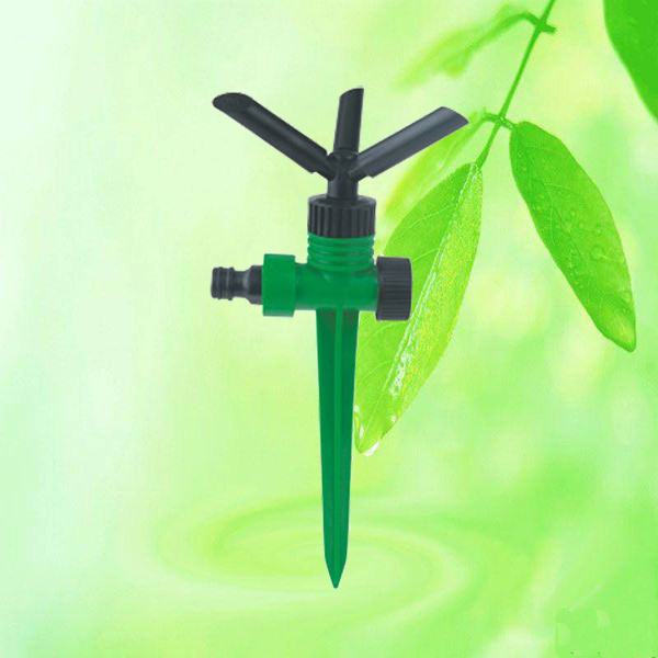 China Rotating Spinning Sprinkler with Spike HT1012 China factory supplier manufacturer