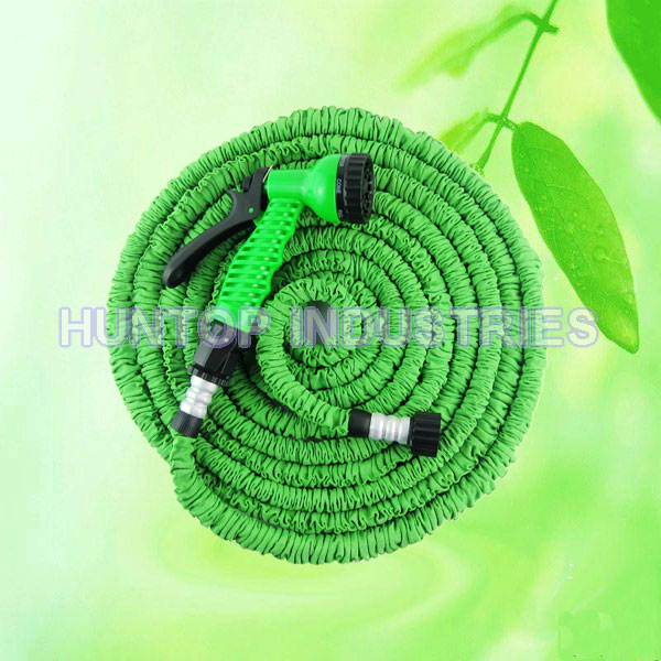 China Expandable Garden Hose and Spray Nozzle Set HT1077 China factory supplier manufacturer