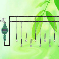 China Micro Spraying Irrigation set with Timer HT1138 China factory manufacturer supplier