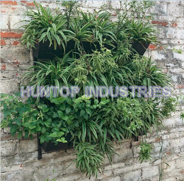China 4 Pockets Green Vertical Living Home Garden Hanging HT5094 China factory supplier manufacturer