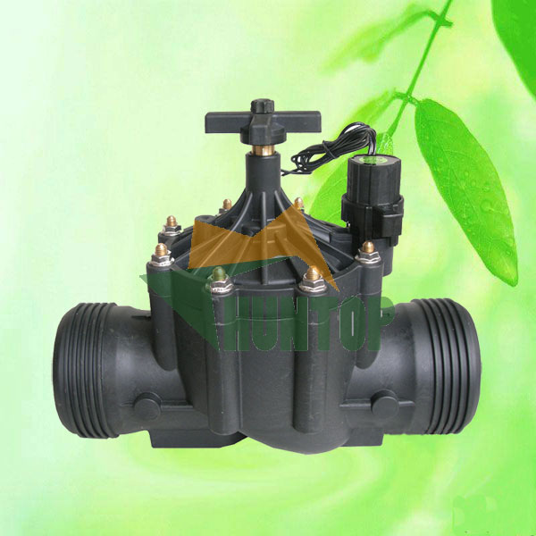 China AC 24V Irrigation Solenoid in line Valve with Flow Control HT6703 China factory supplier manufacturer