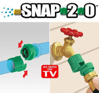 China SNAP 2.0 Garden Water Hose Connectors Bonus Pressure Nozzle HT1239