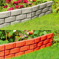China Brick Lawn Garden Border Edging for Effect HT4464 China factory manufacturer supplier