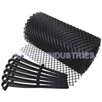 China Roll Plastic Mesh Gutter Guards HT5614A