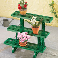 China Garden 3-tier Etagere Potted Plant Display Stand HT5602B China factory manufacturer supplier