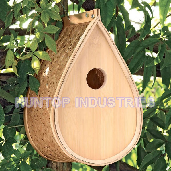 China Woven Bamboo Birdhouse HT5182B China factory supplier manufacturer