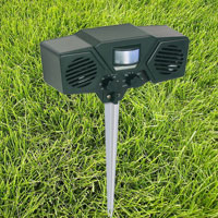 China Battery Powered Ultrasonic Animal Repellent HT5308