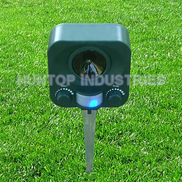 China Motion Activated Ultrasonic Animal Repeller HT5306 China factory supplier manufacturer