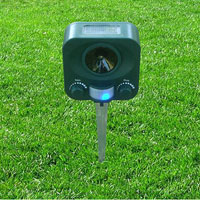 China Ultrasonic Animal Pest Repeller Solar Powered Cat Dog Repellent HT5306A