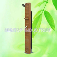 China Outdoor Solar Shower with Base HT5784 China factory manufacturer supplier