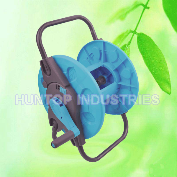 China Plastic Portable Garden Hose Reel Trolley HT1375B China factory supplier manufacturer