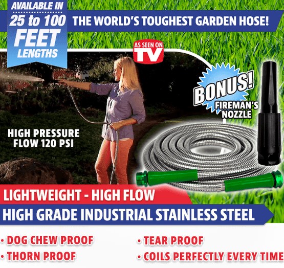 China Metal Flexible Garden Hose HT1080 China factory supplier manufacturer