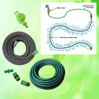 China Drip Soaker Hose & Water Timer Garden Irrigation Watering Kit HT1123 China factory manufacturer supplier
