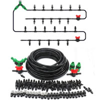 China 25M Garden Hose Misting Irrigation System Watering Kits HT1110 China factory manufacturer supplier