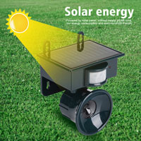 China Solar Power Ultrasonic Pest Animal Repeller HT5310 China factory manufacturer supplier