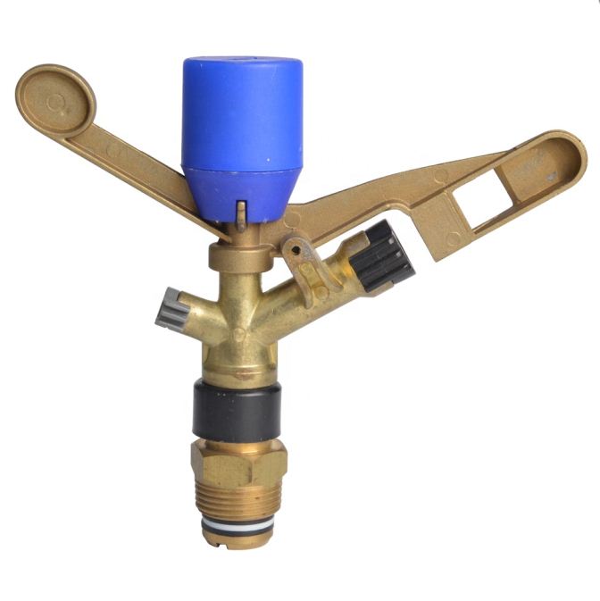 China Brass Full Circle Impact Sprinkler male 3/4 Inch HT6115M China factory supplier manufacturer