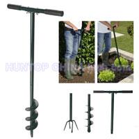 China 2 IN 1 Manual Garden Cultivator Earth Soil Drill Auger HT5818A