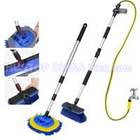 China Car Wash Brush Broom Water Hose Window Squeegee with Telescoping Handle HT5519
