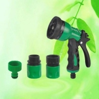 China Garden Spray Irrigation Gun Set With Hose Connetors HT1325 China factory manufacturer supplier