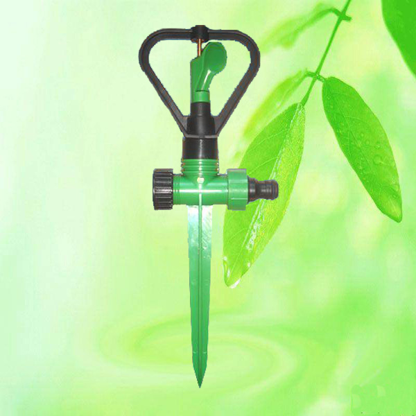 China Water Spinner Irrigation Lawn Sprinkler With Spike HT1016B China factory supplier manufacturer
