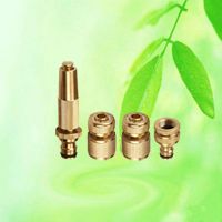 China Brass Garden Hose Nozzle Spray Set HT1282 China factory manufacturer supplier