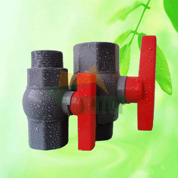 China Irrigation Compact Internal and External Thread PVC Ball Valve HT6637 China factory supplier manufacturer