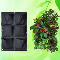 China 6 Pocket Hanging Wall Planter HT5095 China factory manufacturer supplier