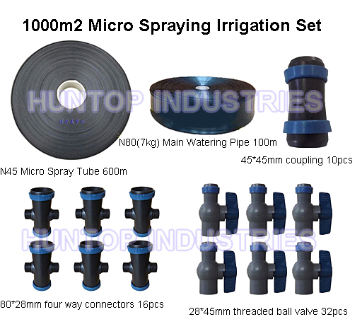 China 1000 Sqm Farm Micro Spraying Irrigation System HT1126 China factory supplier manufacturer