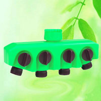 China 4- Way Distributor Garden Watering Hose Splitter Tap HT1230E China factory manufacturer supplier