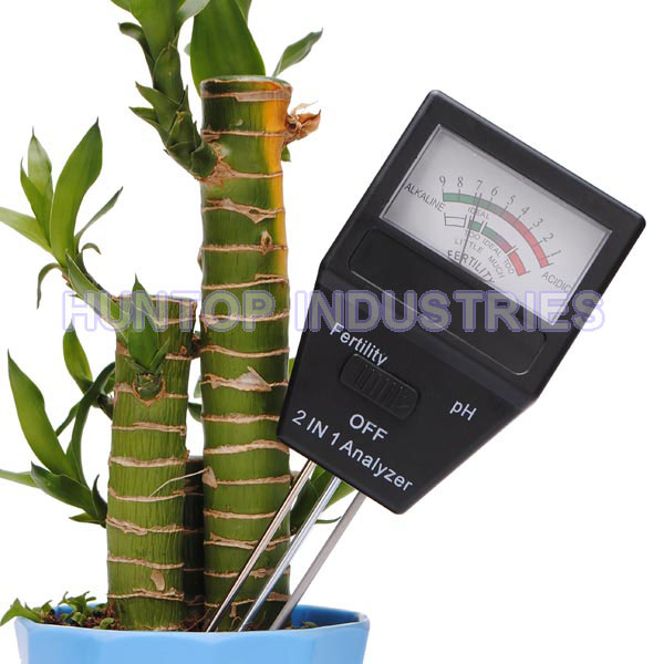 China 2 In 1 Analyzer Soil Tester PH Meter Garden Tools HT5210 China factory supplier manufacturer