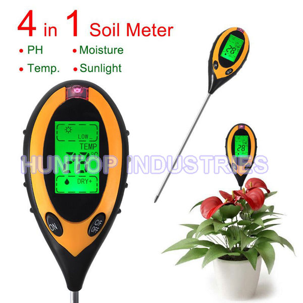 China 4 in 1 Multifunctional Soil ph Meter HT5211 China factory supplier manufacturer