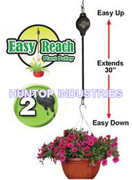 China Garden Retractable Plant Hanger Pulley Set HT5067 China factory manufacturer supplier