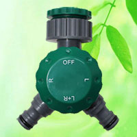 China 2-Way Garden Hose Splitter With Dial Switch HT1222D China factory manufacturer supplier