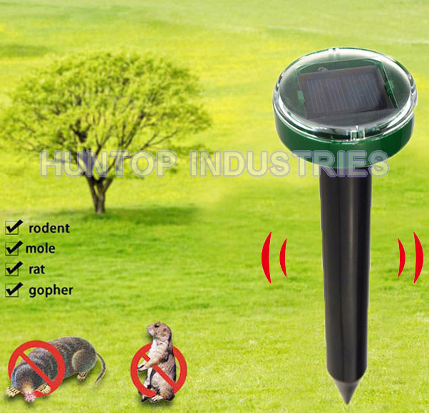 China Yard Solar Power Mouse Mice Mole Insect Rodent Repeller HT5303 China factory supplier manufacturer