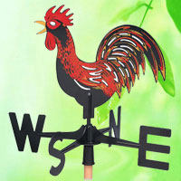 China Metal Rooster Weather Vane HT5256