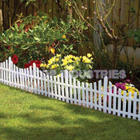 China Flexible Garden Picket Lawn Edging Fence HT4482