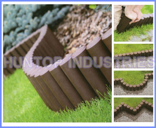 China Plastic Garden Fence Lawn Edging Border Edge HT4466A China factory supplier manufacturer