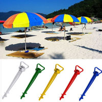 China Patio Umbrella Stand Anchors Beach Parasol Stand Screw Drill HT5811A China factory manufacturer supplier