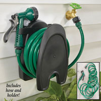 China Wall Mounted Garden Hose with Holder Set HT1068A China factory manufacturer supplier