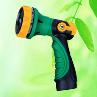 China Thumb Control Hose Spray Nozzle 8 Pattern HT1360 China factory manufacturer supplier