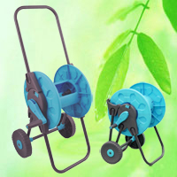 China Foldable-Handle Garden Hose Reel Cart HT1376B China factory manufacturer supplier