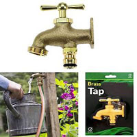 China Garden Solid Brass Hose End Tap HT1250A
