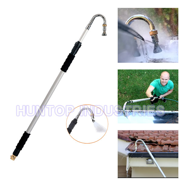 China Telescopic Multi Purpose Gutter Cleaner Cleaning Tool Wand HT5514 China factory supplier manufacturer