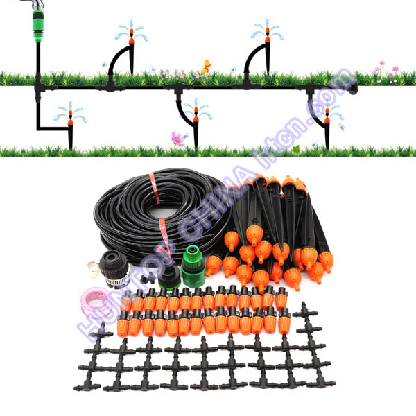 China 25M DIY Micro Drip Irrigation System Watering Kits HT1109 China factory supplier manufacturer
