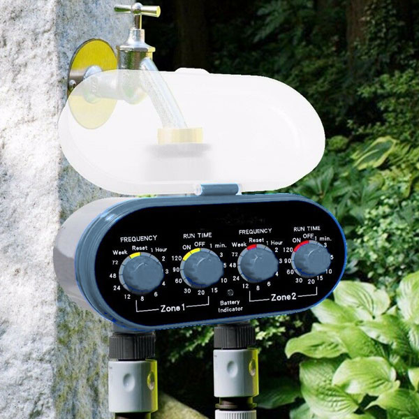 China 2-Outlet Digital Electronic Sprinkler Irrigation Water Timer Controller HT1088B China factory supplier manufacturer