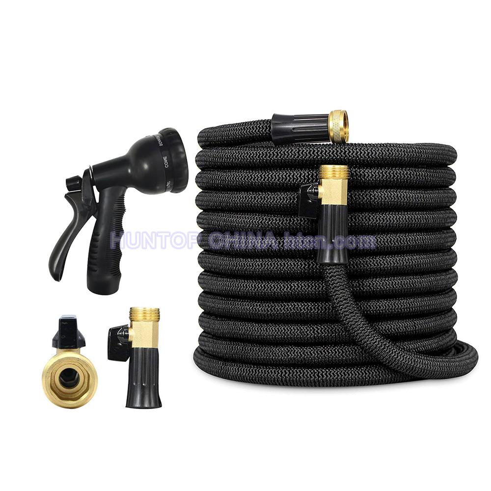 China High Strengh Expandable Hose w/ Brass Valve & 8 Function Sprayer HT1079B China factory supplier manufacturer