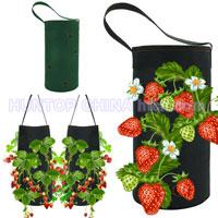 China Strawberry Tomato Planter Hanging Garden Planting Grow Bag HT5705A China factory manufacturer supplier