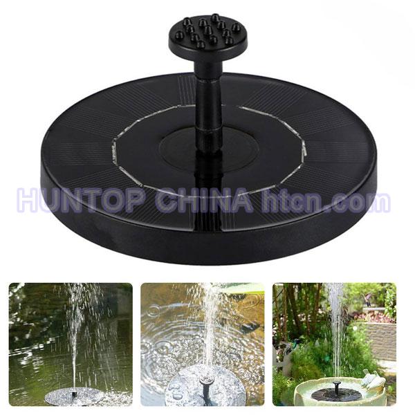 China Solar Powered Fountain Pump Garden Sprinkler HT5386 China factory supplier manufacturer